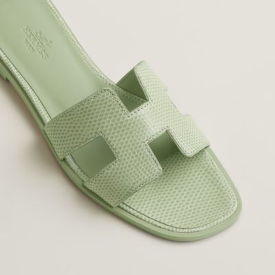 オラン - グリーン - レディス シューズ | レザーシューズ | Hermès